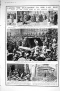 Old 1921 Funeral Ex-Kaiserin Princess Eitel Oscar Mackensen German Wa 20th
