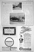 Old 1921 Prince Pridi Siam Clemenceau Khyber Austin Car Champion Plug 20th