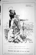 Antique Old Print 1921 John Walker Scotch Whisky Lady Violet Astor Red Tape