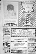 Antique Print 1921 Savory Moore Food Cinzano Perry Morny Bath Salts Grillon