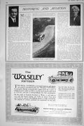 Old 1921 Wilson Wolseley Motor Car Grasmere Napier Advertisement Lond 20th