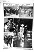 Old 1921 Spain King Alfonso Polo Horses Flower Show Chelsea War Thier 20th