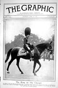 Old 1921 King Charger Horse Buckingham Palace Crooks Dalziel Samuel B 20th