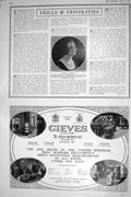 Antique Old Print 1921 Gladys Mackin Soprano Gieves Bond Street Advertisement