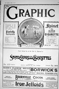 Antique Old Print 1921 Spinet Super Cigarette Bournville Cocoa Iron Jelloids