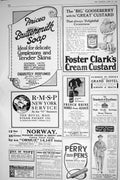 Antique Old Print 1921 Buttermilk Soap Foster Clark Perry Pens Burnett Norway