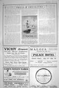 Antique Old Print 1921 Kodak Vichy France Hotel Londres Ostend Maloja Palace