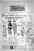 Antique Old Print 1921 Four-Seated Morris-Oxford Touring Car Harvey Nichols