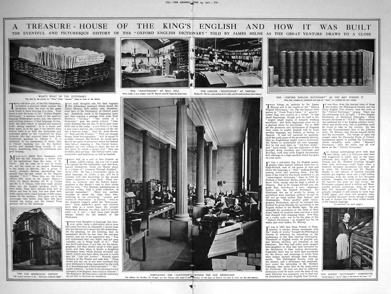 Antique Print 1921 Dordrecht Holland Wilton Shipyard Rotterdam Liberty Glo