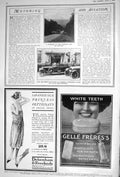 Old 1922 Daimler Motor Car Scottish Alps Prince Wales Imperial Univer 20th