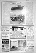 Old 1922 Fiat Landaulette Motor Car Armstrong-Siddeley Aitchison Stan 20th
