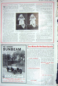 Old 1922 Little Boy Music Headphones Sunbeam Motor Car Company Wolver 20th