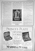 Old Print 1922 School War Memorial Reyns-Stephen'S Olave'S Grammar Toole 20th