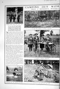 Old 1922 Girl Guides Kent Woods Pow-Wow Brownie Pack Hay Harvest Camp 20th