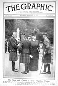 Old 1922 King Queen Balmoral Duke York Arthur Grant Governor Cox Amer 20th