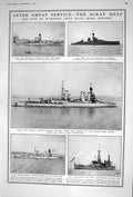 Old 1922 Ship Erin Orion Lion Beatty Indomitable Ladies Fashion Velve 20th