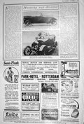 Old Print 1922 Rolls-Royce Six-Cylinder Open Touring Motor Car Singer Tri 20th