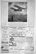 Old 1922 Maneyrolle Record Engineless Flight Black White Whisky Adelb 20th