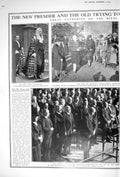Old 1922 Lord Chacellor Cave Bonar Law Lord Balfour Lloyd George Macl 20th