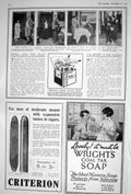 Old 1922 Criterion Cigars Wrights Coal Tar Soap Theatre Smith Holman 20th