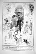 Old 1922 Christmas Cheer Policeman Rabbit Hunting Wild Duck Shooting 20th