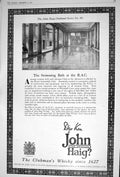 Old 1922 Advertisement John Haig Clubman'S Whisky Markinch Fife Londo 20th