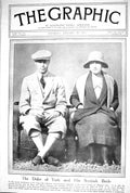 Old 1923 Duke York Lady Elizabeth Bowes-Lyon Harrison Frederic Ribot 20th