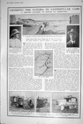 Old 1923 Caterpillar Car Sahara Shetland Norse Gallery Haardt Audouin 20th