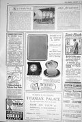 Old 1923 Napier Car Lifebuoy Soap Sani-Flush Cuticura Titanias Palace 20th