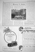 Old 1923 Motoring Aviation Car Willys-Knight Minerva Motors Antexema 20th