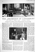 Old 1923 Archbishop Canterbury Lambeth Palace Fashion Candida Gown So 20th