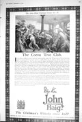 Old 1923 John Haig Clubmans Whisky Cocoa Tree Club Series 17 Clubland 20th