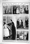 Old 1923 Comedy Young Idea Savoy Fashion Frills Frivolities Costume L 20th