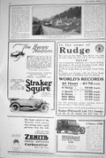 Old 1923 Straker-Squire Zenith Carburetter Standard Saloon Rudge-Whit 20th