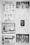 Old 1923 Sani-Flush Vickery Vichy-Celestins Tsars Toilet Set Hirst Du 20th