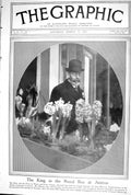 Old 1923 King Royal Box Aintree Sarah Bernhardt Queen Grandson Christ 20th