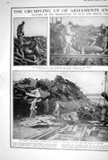 Old 1923 Krupps Works Essen Destruction Guns Shells Armaments Scrap-H 20th