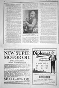Old 1923 Diplomat Virginia Cigarettes Matinee Turkish Motor Oil Shell 20th