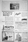 Old 1923 Pratts Oil Rexine Foots Bath Cabinet Cars Humber Cambridge R 20th