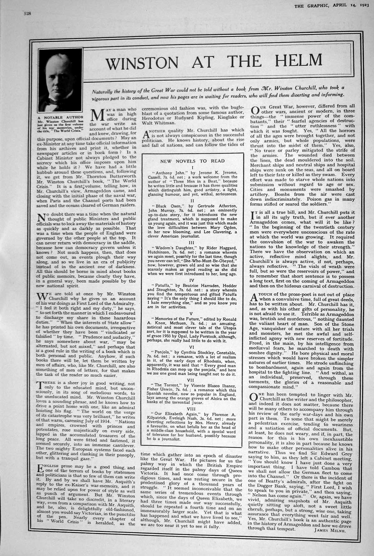 Old 1923 Ambrose Mcevoys London Exhibition Alington Dolores Winston C 20th