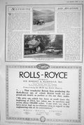 Antique Old Print 1923 Rolls-Royce Car Motor Rover Eight Three-Litre Bentley