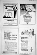 Old 1923 Matinee Turkish Cigarettes Virginia Carrs Biscuits Standard 20th