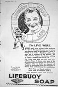 Old 1923 Lifebuoy Soap Lever Brothers Advertisement Picture Port Sunl 20th