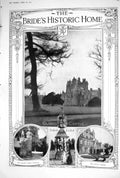 Old 1923 Glamis Castle Sun-Dial Bride Mother Dutch Garden Ancestors E 20th
