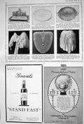 Old Print 1923 Grants Whisky Stand Fast Gsmiths Silversmiths Presentatio 20th