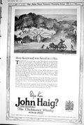 Old 1923 John Haig Clubmans Whisky Hostelry Series Spaniards Hampstea 20th