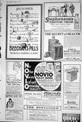 Old 1923 Beechams Pills Stephensons Foots Bath Cabinet Novio Cuticura 20th