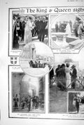 Old 1923 King Queen Sight-Seeing Catacombs Villa D-Este Papal Swiss G 20th
