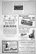 Old 1923 Pearl Necklet Ciro Sani-Flush Roboleine Rowlands Macassar Oi 20th