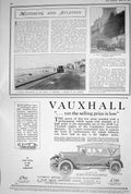 Old 1923 Motoring Aviation Wolseley Landaulette Napier Vauxhall Motor 20th